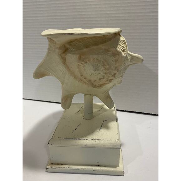 Conch Shell Votive Candle Holder, Coastal Living/ Beach Décor, Nautical, Shell - Picture 5 of 8